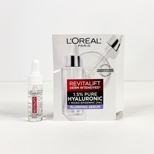 ** 5/$25 ** L’Oréal Paris Revitalift 1.5% Pure Hyaluronic Acid Serum Mini Size